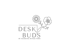 DESK BUDS BY HUMMING WINGS FARM trademark