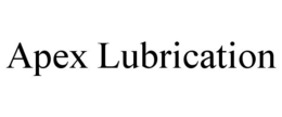 APEX LUBRICATION trademark