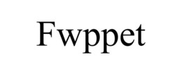 FWPPET trademark
