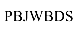 PBJWBDS trademark