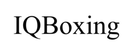IQBOXING trademark