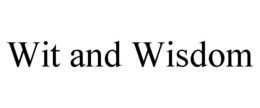 WIT AND WISDOM trademark