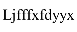LJFFFXFDYYX trademark