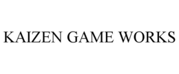 KAIZEN GAME WORKS trademark