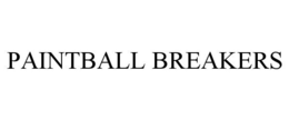 PAINTBALL BREAKERS trademark