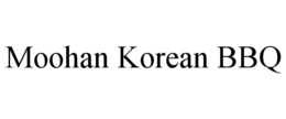 MOOHAN KOREAN BBQ trademark