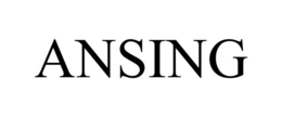 ANSING trademark