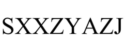 SXXZYAZJ trademark