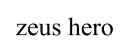 ZEUS HERO trademark