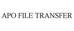 APO FILE TRANSFER trademark
