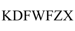 KDFWFZX trademark