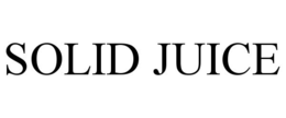 SOLID JUICE trademark