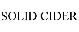 SOLID CIDER trademark