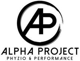 AP ALPHA PROJECT PHYZIO & PERFORMANCE trademark