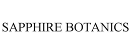 SAPPHIRE BOTANICS trademark