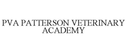 PVA PATTERSON VETERINARY ACADEMY trademark