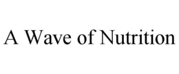 A WAVE OF NUTRITION trademark