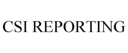 CSI REPORTING trademark