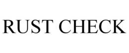 RUST CHECK trademark