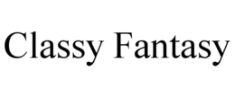 CLASSY FANTASY trademark