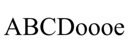 ABCDOOOE trademark