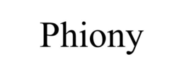 PHIONY trademark