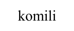 KOMILI trademark