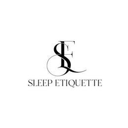 SE SLEEP ETIQUETTE trademark