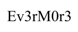 EV3RM0R3 trademark