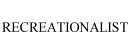 RECREATIONALIST trademark