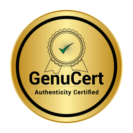 GENUCERT AUTHENTICITY CERTIFIED trademark