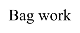 BAG WORK trademark