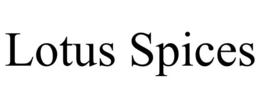 LOTUS SPICES trademark