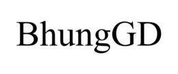 BHUNGGD trademark