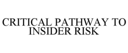 CRITICAL PATHWAY TO INSIDER RISK trademark