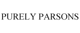 PURELY PARSONS trademark