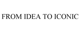 FROM IDEA TO ICONIC trademark