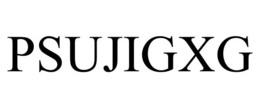 PSUJIGXG trademark