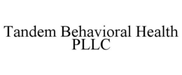 TANDEM BEHAVIORAL HEALTH PLLC trademark
