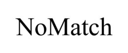 NOMATCH trademark