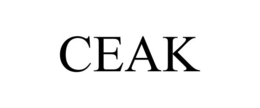 CEAK trademark