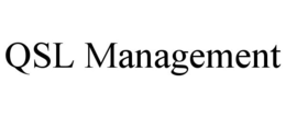 QSL MANAGEMENT trademark