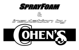 SPRAYFOAM & INSULATION BY COHEN'S trademark