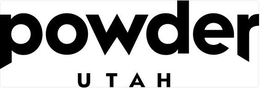 POWDER UTAH trademark