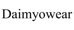 DAIMYOWEAR trademark