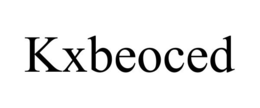 KXBEOCED trademark