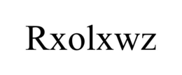 RXOLXWZ trademark
