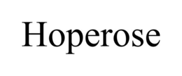 HOPEROSE trademark