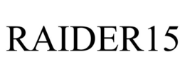 RAIDER15 trademark
