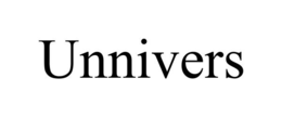 UNNIVERS trademark